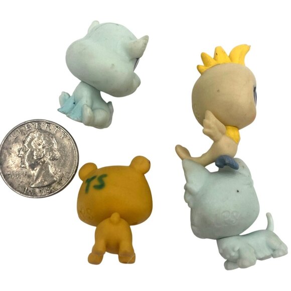 LPS Mini Animal Figures Cockatoo Hippo Odessa Orso Scottie Dog Collectible Toys - Picture 2 of 4